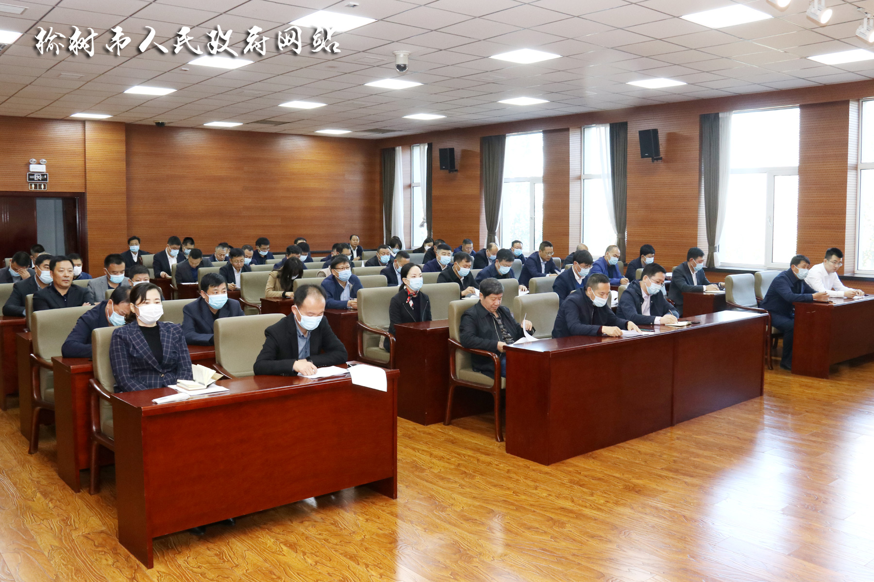 李中萍张龙彪出席榆树市创建省级文明城市工作推进会议